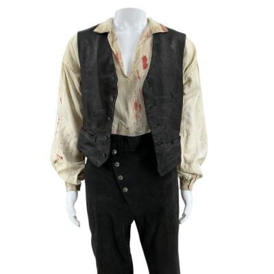 Lot 166: The Bluff Connor Screen Worn Waiscoat, Shirt & Pants Ch 2 Sc 90a1 | VIP Fan Auctions