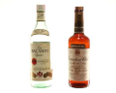 Mad Men - Lot 5185 - Don and Megan‘s Liquor Bottles