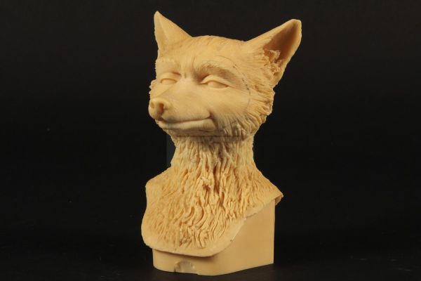 Fantastic Mr. Fox - Mr. Fox head maquette