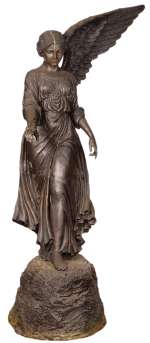 Angel statue at District 12 Victors’ Village from The Hunger Games: Mockingjay - Part | Profiles in History