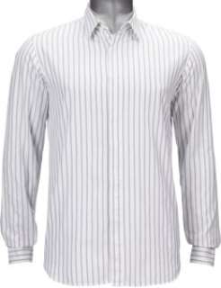 (The Rolling Stones Related) Mick Jagger Owned and Worn White and Blue Anto Long-Sleeve Shirt. | Heritage