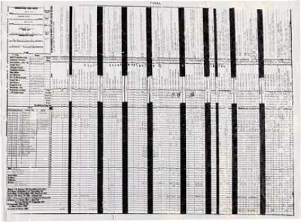 Planet of the Apes (TFC, 1968), Production Cross-Plot "White Print" Copy. | Heritage