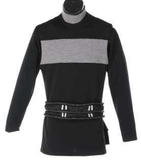 Lot 1214 - Michael York "Logan" screen worn "Sandman" vest from Logan‘s Run with production made undertunic & belt.