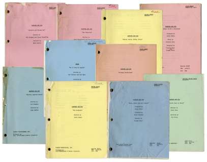 Lot of 10 Scripts Owned by Redd Foxx -- 9 ’’Sanford & Son’’ Scripts & Series Premiere Script of Spinoff Show ’’Grady’’ -- From Redd Foxx Estate | Nate Sanders