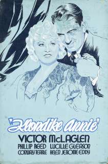 An original promotional painting for Klondike Annie | Bonhams
