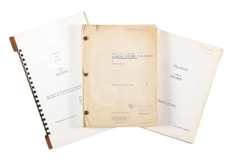 Ingmar Bergman: A collection of scripts from Ingmar Bergman films, | Bonhams