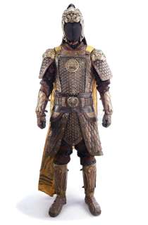 The Great Wall | Commander Wu (Eddie Peng) Gold Tiger Corp Soldier Armor with Sheathed Sword | Propstore