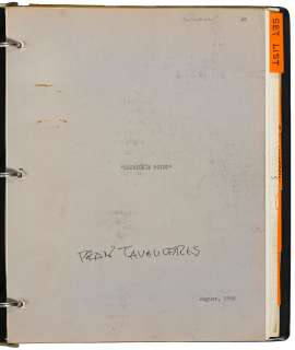 A production designer’s screenplay of Zabriskie Point | Bonhams