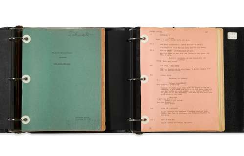 A Gone With the Wind shooting script belonging to casting director Fred Schuessler | Bonhams