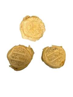 The Goonies (1985) - Set of 3 Gold Coins (Castings) From One-Eyed Willy’s Treasure Lot B | Hanlin Auction Service