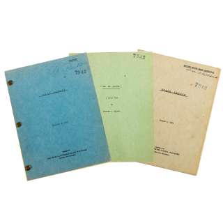 Early treatments and script for Creature from the Black Lagoon From Producer William Alland | Bonhams