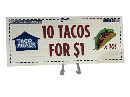 Lot 317 - The Cat in the Hat (2003) - Taco Coupon