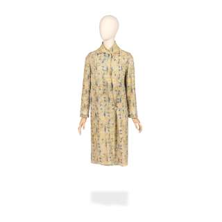 Laura Carmichael (as Lady Edith): Pastel embroidered coat and blue silk dress Season 6, Episode 3 3 | Bonhams