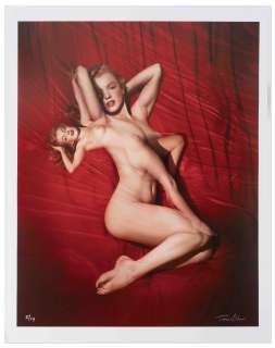 Tom Kelley Limited Edition Giclee Photograph of Marilyn Monroe -- ’’Pose #3’’ Photo Measures 17’’ x 22’’ | Nate Sanders