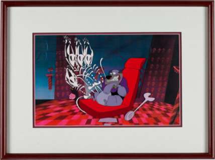 An Ernest Borgnine Group of Animation Cells and Drawing from "All Dogs Go To Heaven 2." | Heritage