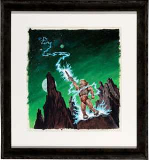 Earl Norem Masters of the Universe He-Man Transformation from the Sky.