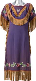 Vivian Vance "Ethel Mertz" American Eskimo Dress with Beaded Motif from "The Black Wig" Episode of I Love Lucy | Heritage