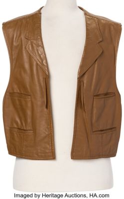 The Comancheros (TCF, 1961), John Wayne "Capt. Jake Cutter" Leather Vest. | Heritage
