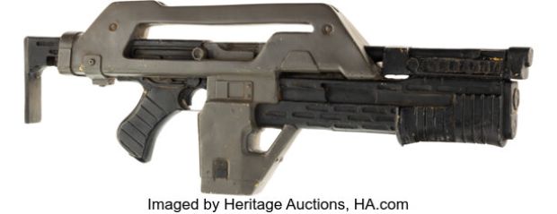 Aliens (TCF, 1986), Lightweight Action M4A1 Pulse Rifle. | Heritage