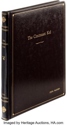 The Cincinnati Kid (MGM, 1965), Steve McQueen’s Personal Leather-Bound Script. | Heritage