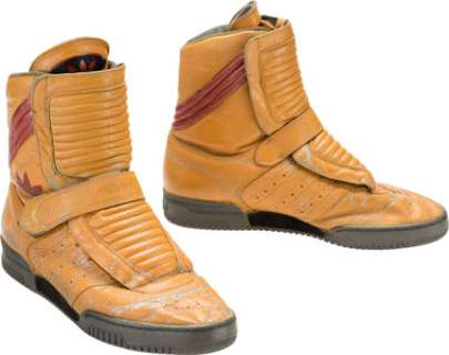 The Running Man (Tri-Star, 1987) Arnold Schwarzenegger "Ben Richards" Adidas Boots.