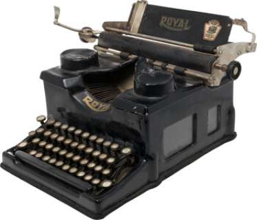 Misery (Columbia, 1990), James Caan "Paul Sheldon" Stunt Typewriter.