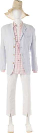 The Birdcage (MGM, 1996), Robin Williams "Armand Goldman" Black and White Casual Suit and Nathan Lane "Albert Goldman" Pastel Outfit. (Total: 2 Items)