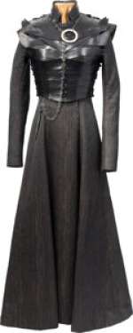 Sansa Stark (Sophie Turner) Dress and Cuirass from Game of Thrones (HBO® Original 2011-2019, Season 8).