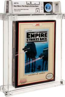 Star Wars: The Empire Strikes Back - Wata 9.2 A Sealed [Oval SOQ R], NES JVC 1992 USA. | Heritage