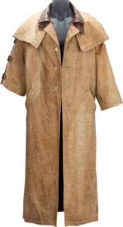 Hellboy (Columbia, 2004), Ron Perlman "Hellboy" Screen Used Signature Hero Leather Duster Trench Coat.