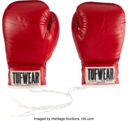 Rocky III (MGM/UA, 1982), Sylvester Stallone "Rocky Balboa" Pair of Tuf-Wear Boxing Gloves. | Heritage