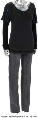 Alpha (Samantha Morton), Signature Ensemble and Action Knife from The Walking Dead (AMC 2010-2022, Seasons 9-10). | Heritage