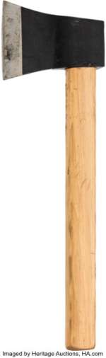 Rick Grimes (Andrew Lincoln), Hero Hatchet from The Walking Dead (AMC 2010-2022, Seasons 6-9). | Heritage