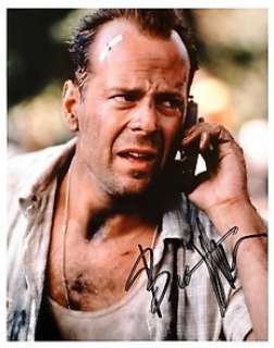 Bruce Willis - Authentic Signed Photo From "Die Hard with a Vengeance” (1995) - with Coa | Bruce Willis - Authentic Signed Photo from "Die Hard with a Vengeance” (1995) - with COA | Catawiki