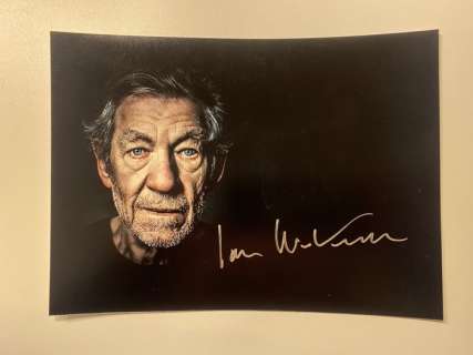 Lord of the Rings | Lord of the Rings - Signed by Ian McKellen | Catawiki