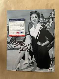 La Ciociara | La Ciociara - Signed by Sophia Loren - with PSA/DNA Certification - autograph, photo - No Reserve | Catawiki