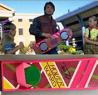 Back To the Future | Back to the Future - Michael J Fox (Marty McFly) signed Hoverboard - with Beckett Certificate - No Reserve! | Catawiki