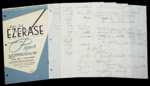 MARILYN MONROE NOTES ON SOMETHING’S GOT TO GIVE SCRIPT | Julien’s