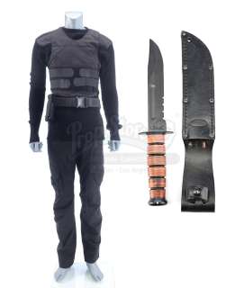 Marvel’s the Punisher (Tv Series) | Frank Castle’s Fort Bryon Costume with Bullet-Riddled Vest and Knife | Propstore
