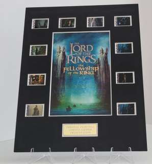 The Lord of the Rings: The Fellowship of the Ring - Framed Film Cell Display with COA | Catawiki