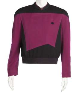 STAR TREK: THE NEXT GENERATION CAPTAIN JEAN-LUC PICARD STARFLEET COMMAND TUNIC | Julien’s