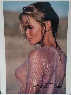 "10" - Signed by Erotic Icon Bo Derek - Photo, autograph with LOA - Private Signing | Catawiki
