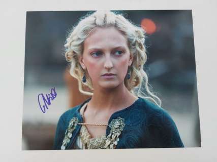 Vikings TV Serie Cast Georgia Hirst & Clive Standen Autographe - Georgia Hirst & Clive Standen | Catawiki