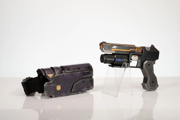 Star Fox Blaster Light Up Prop with Holster | Wulfgar Props