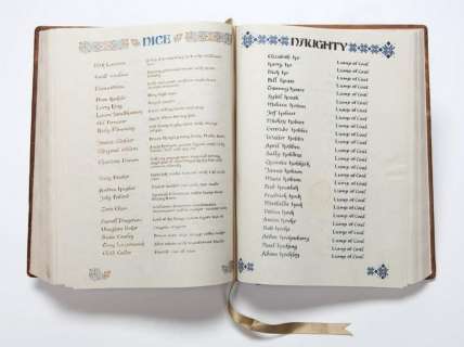 Elf-Santa’s Hero Naughty & Nice Book W/COA | GWS Auctions