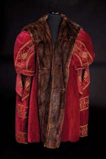Lot 288 - Charles Laughton vest with fur trim from Young Bess