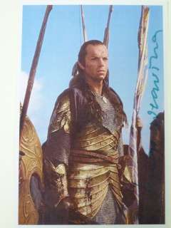 Lord of the Rings, Hugo Weaving as Elrond, signed | Catawiki