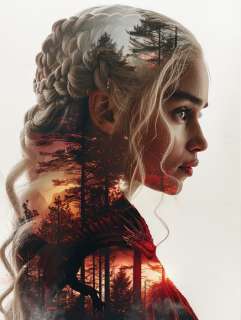 I_KONIQ (1969) - DANAESIS AND HER RED DRAGON POWER INSIDE | Catawiki