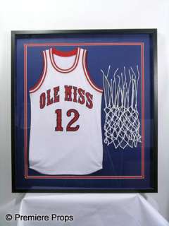 Lot 295 - The Blind Side Sean Tuohy (Tim McGraw) Framed Ole Miss Jersey Movie Props