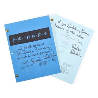 Lot #112 - Brooke Shields Signed Friends Scripts